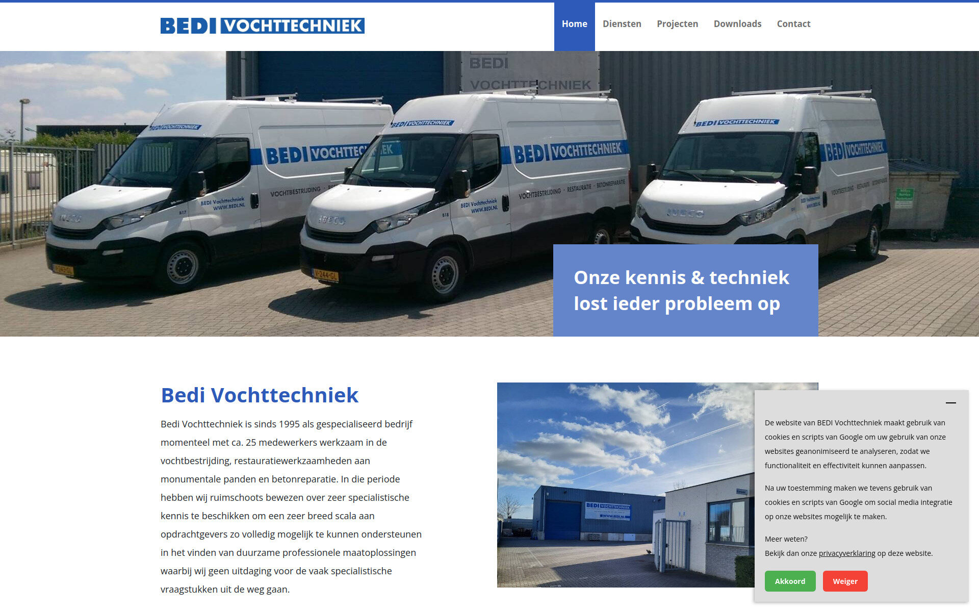 Bedi Vochttechniek