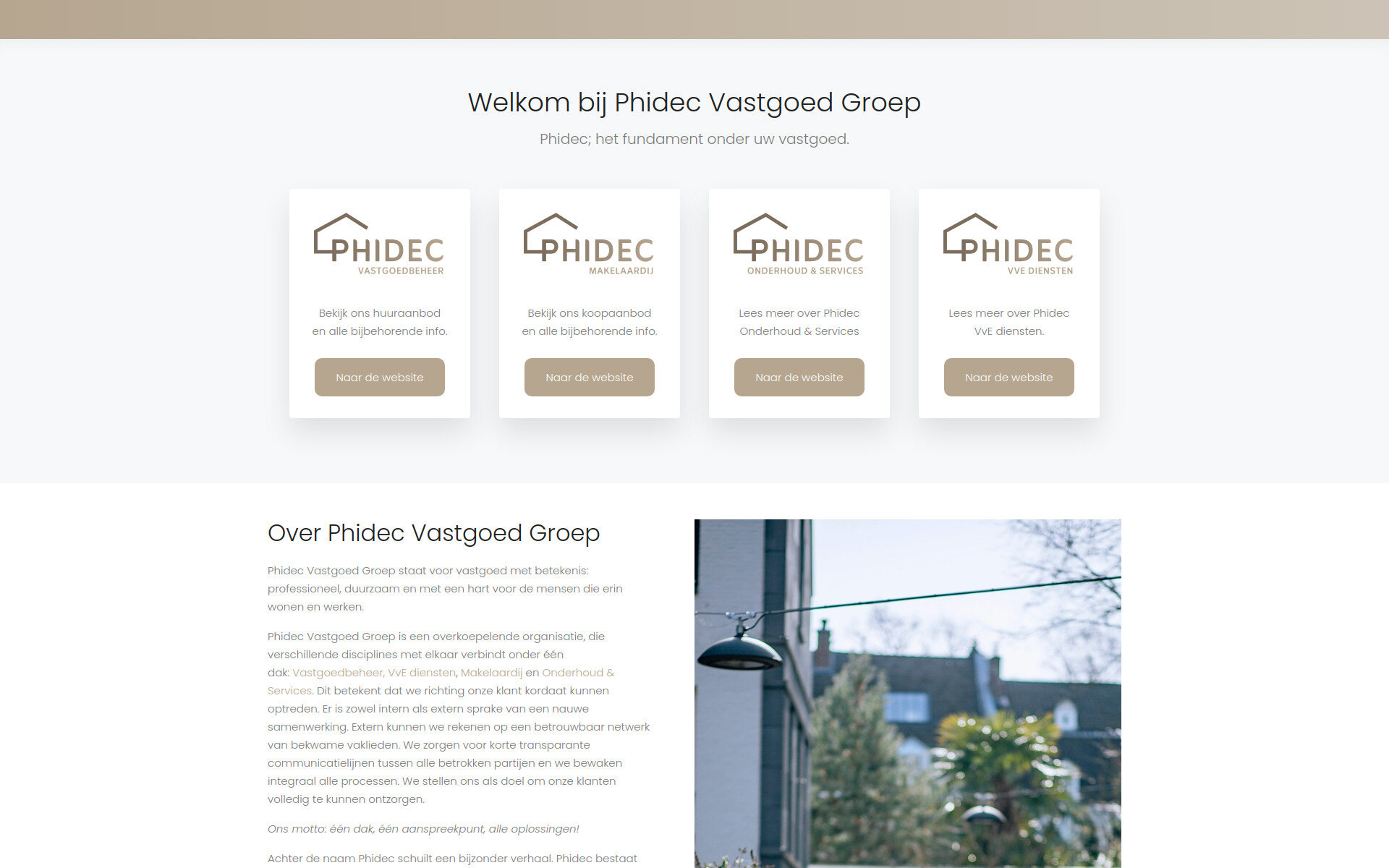 Phidec VVE Diensten